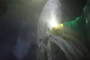 宜春消防水池堵漏现场